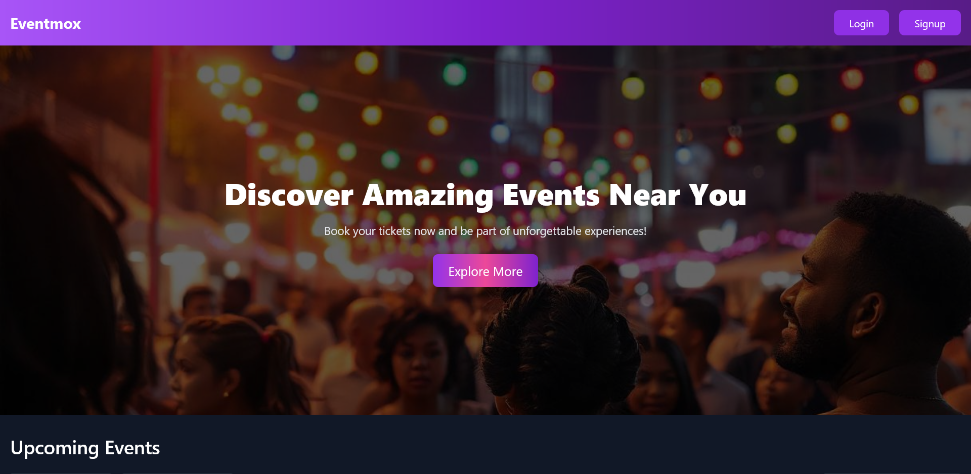 Angular - Event Organizing and Management System